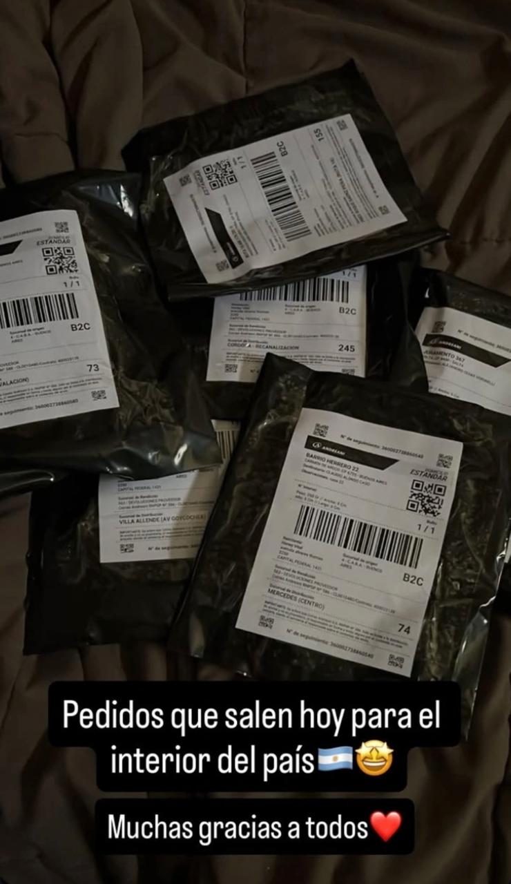 Pedido entregado en Buenos Aires